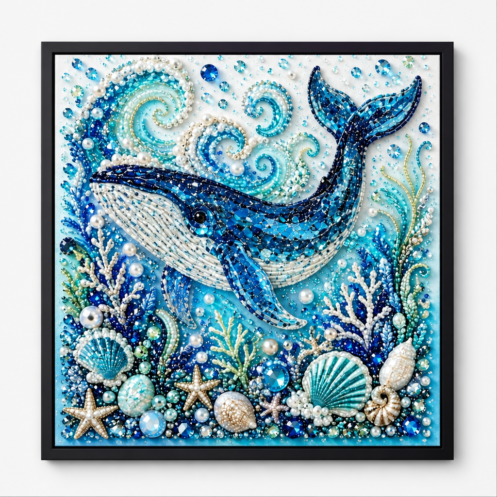 Pearlume – Jellyfish 3D Pearl Mosaic Art Kit