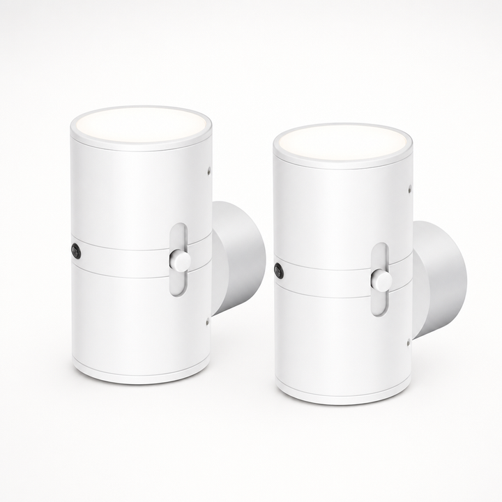 Duskwell – Loop-Through Dual Up-Down Wallwash Night Light (2-pack)
