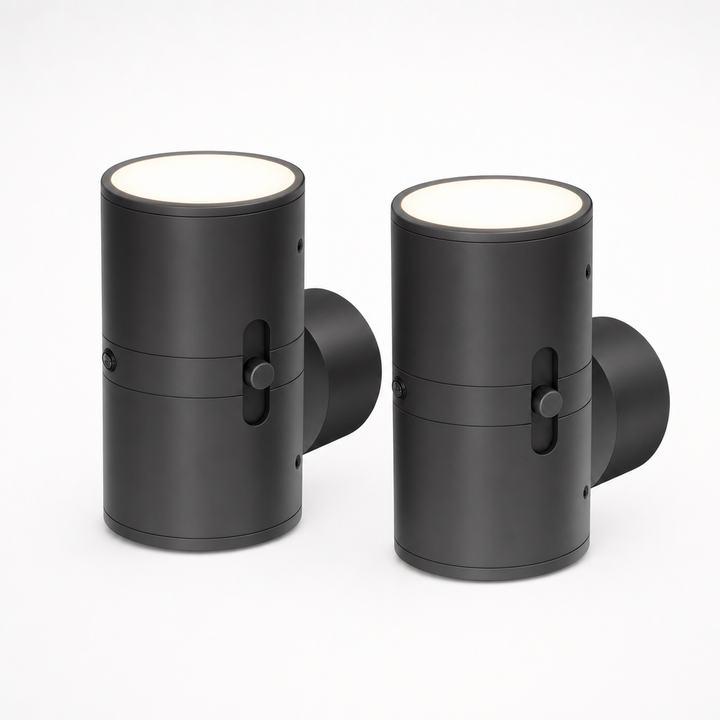 Duskwell – Loop-Through Dual Up-Down Wallwash Night Light (2-pack)