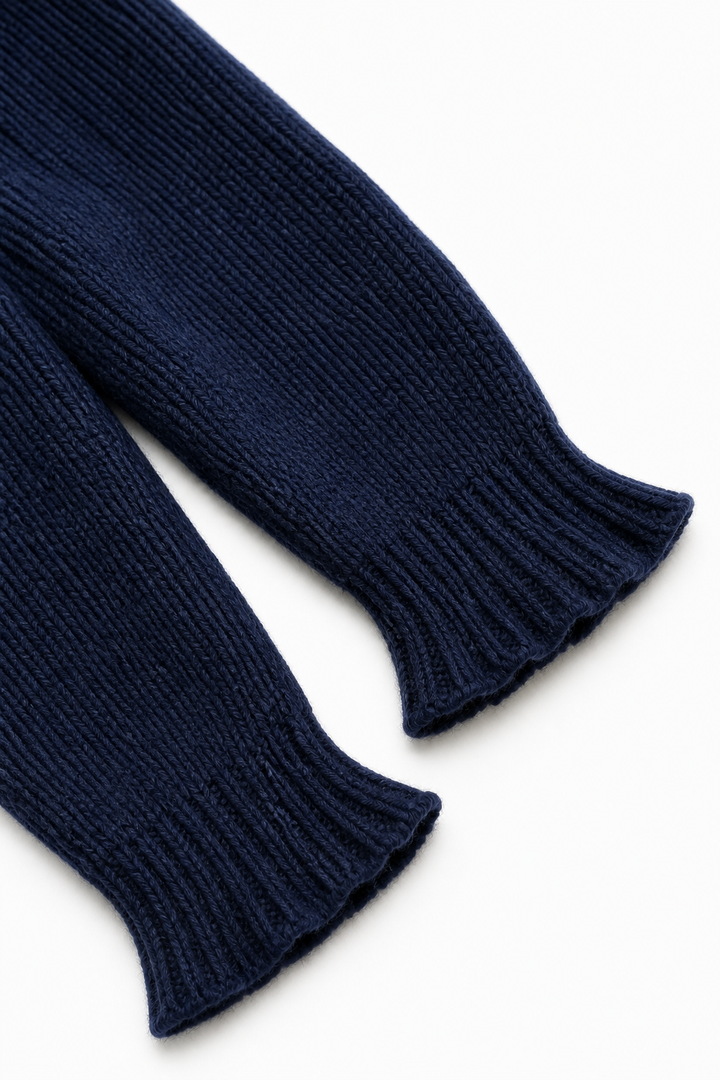 Wearbella – V-Neck Ribbed Knit Pullover Sweater