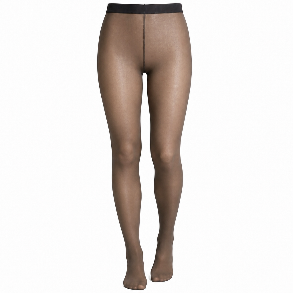 Snatchwarm – Fleece-Lined Single-Seam Shaping Tights