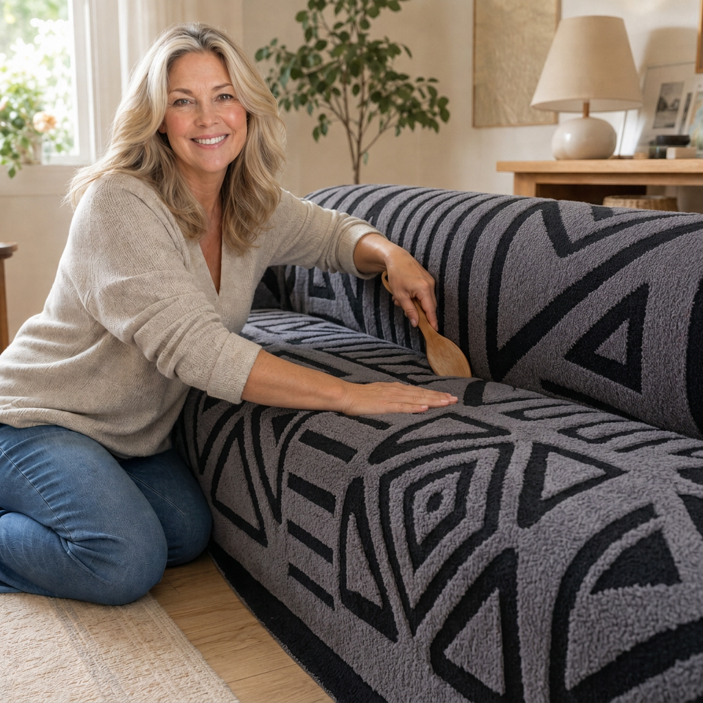 Staycover – Non-Slip Stretch Sofa Cover