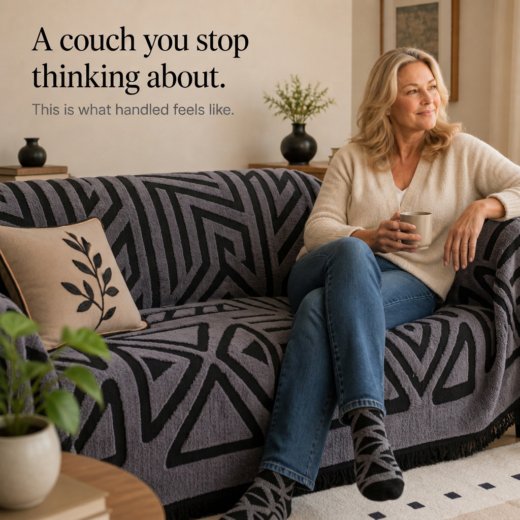 Staycover – Non-Slip Stretch Sofa Cover