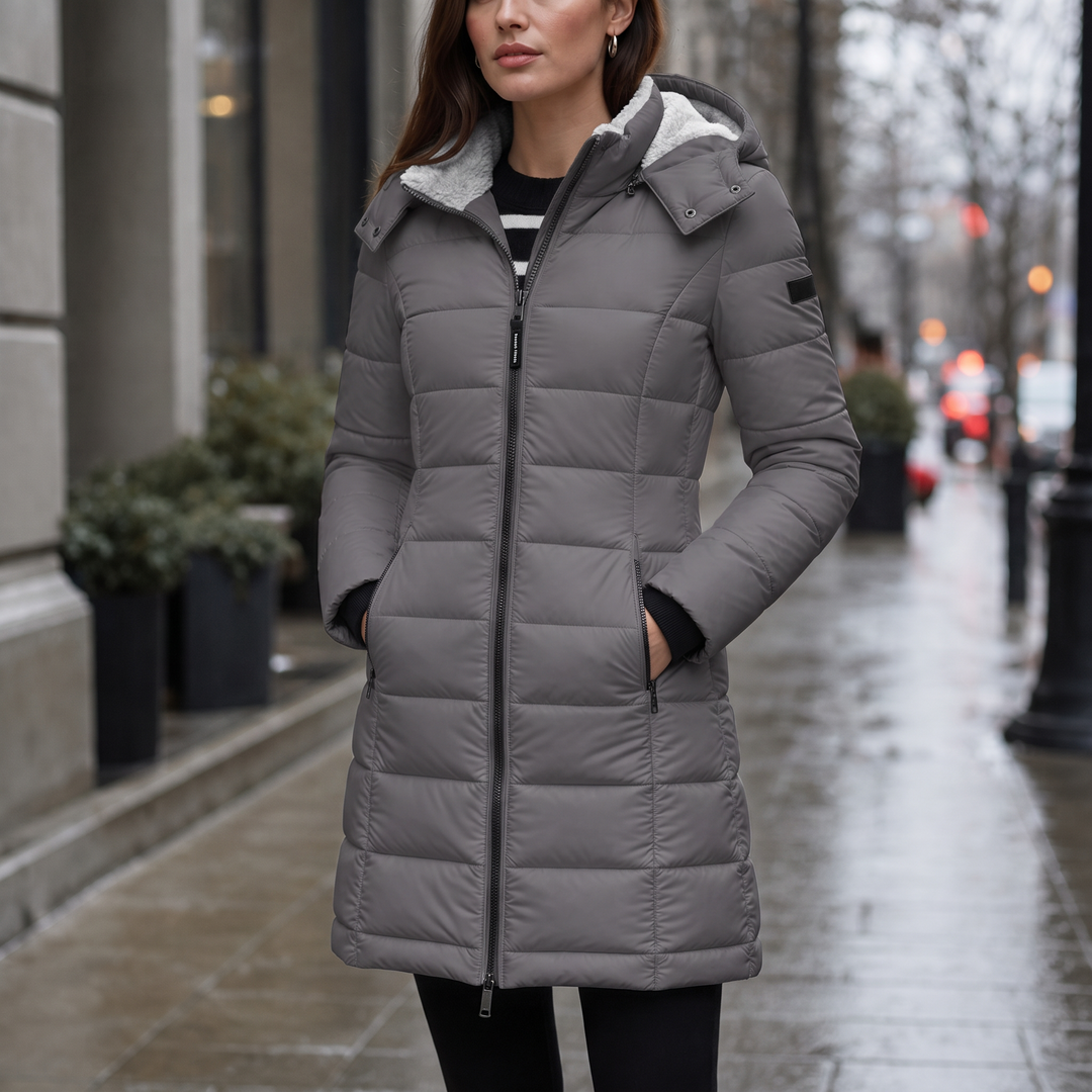 Wearbella – Fill Down Mid-Length Puffer Jacket