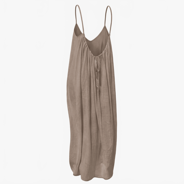 Soleia™ Flowy Open Back Summer Maxi Dress - Lark & Clover