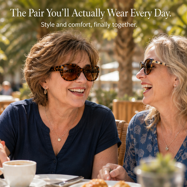 Soluna™ Oversized Cat Eye Sunglasses for Wear Over Glasses
