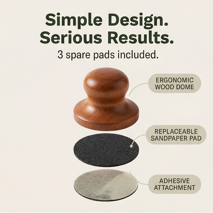 Pawsmooth™ – Silent Dog Nail File with 3 Sanding Pads