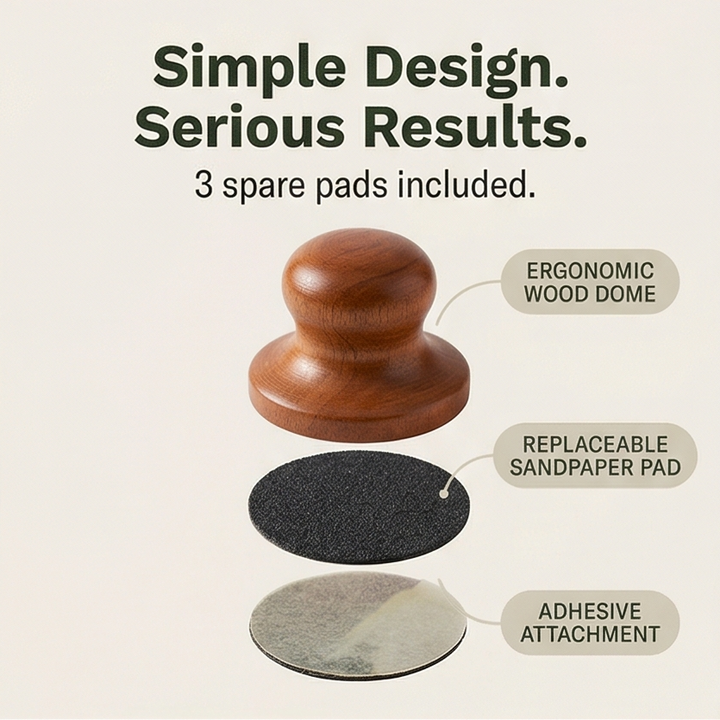 Pawsmooth™ – Silent Dog Nail File with 3 Sanding Pads