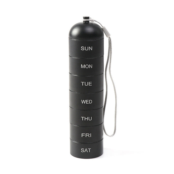 Pillvault™ – Waterproof 7 Day Aluminum Pill Organizer