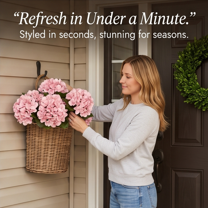 Bloomvera™ Realistic Silk Hydrangea Bouquet