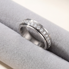 Serenova™ Rotating Zirconia Spinner Ring