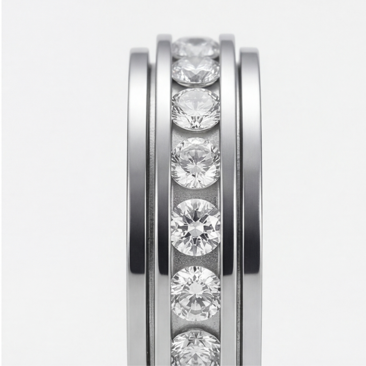 Serenova™ Rotating Zirconia Spinner Ring