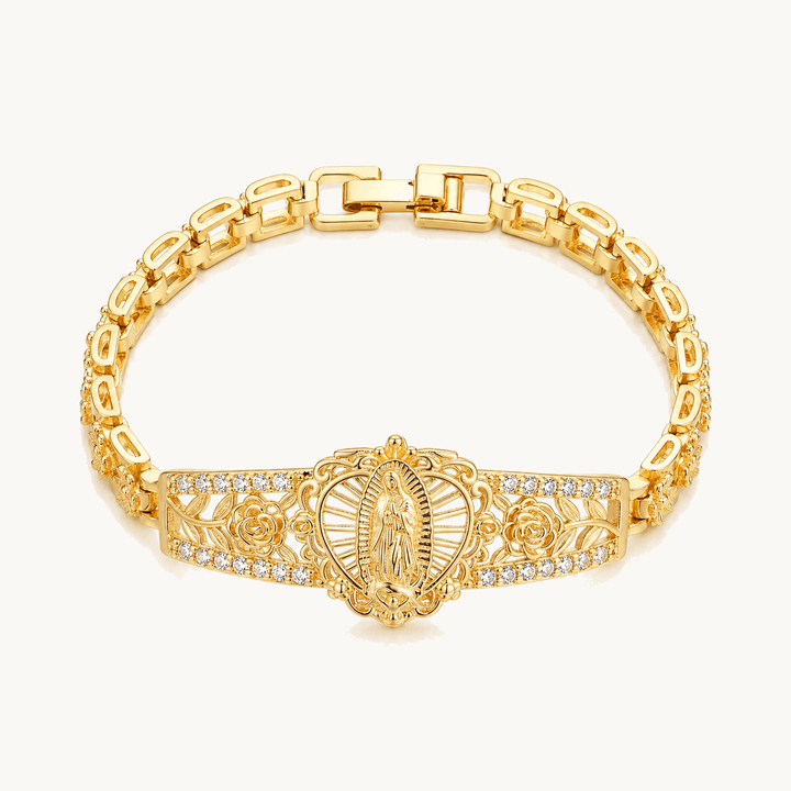 Sancta™ – Virgin Mary Filigree Bracelet