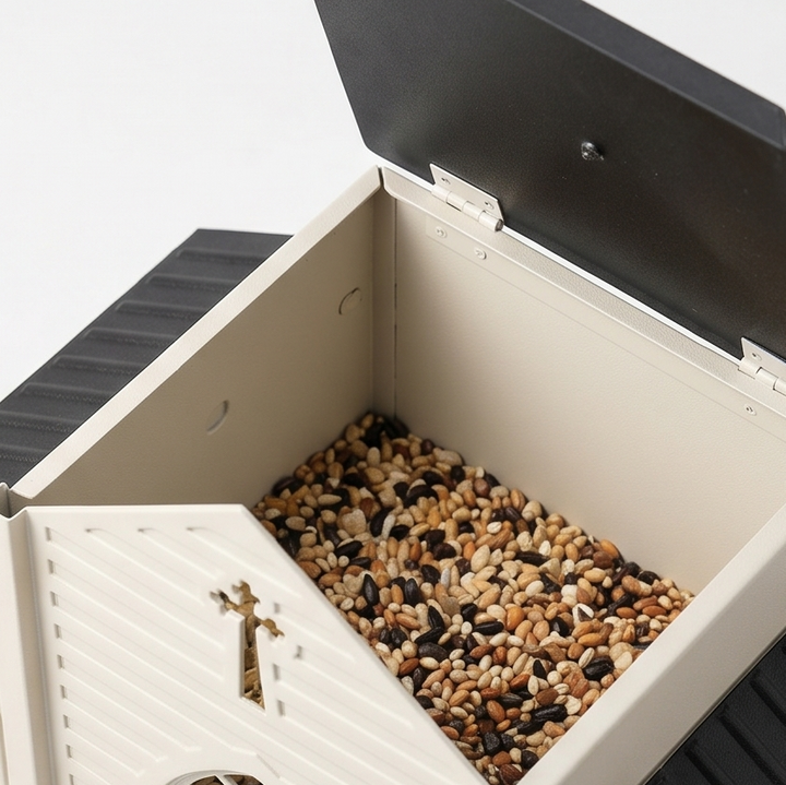 Sanctora™ – Solar Chapel Bird Feeder