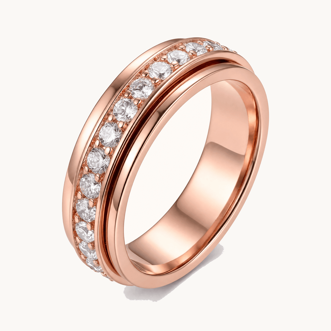 Serenova™ Rotating Zirconia Spinner Ring