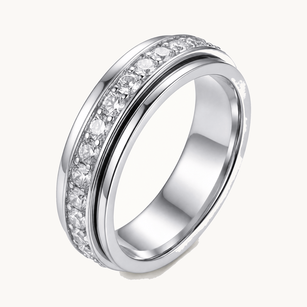 Serenova™ Rotating Zirconia Spinner Ring