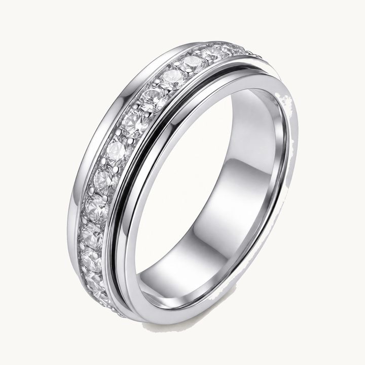 Serenova™ Rotating Zirconia Spinner Ring