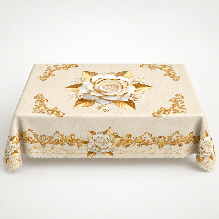 Everlace – Waterproof Rose Gold Tablecloth