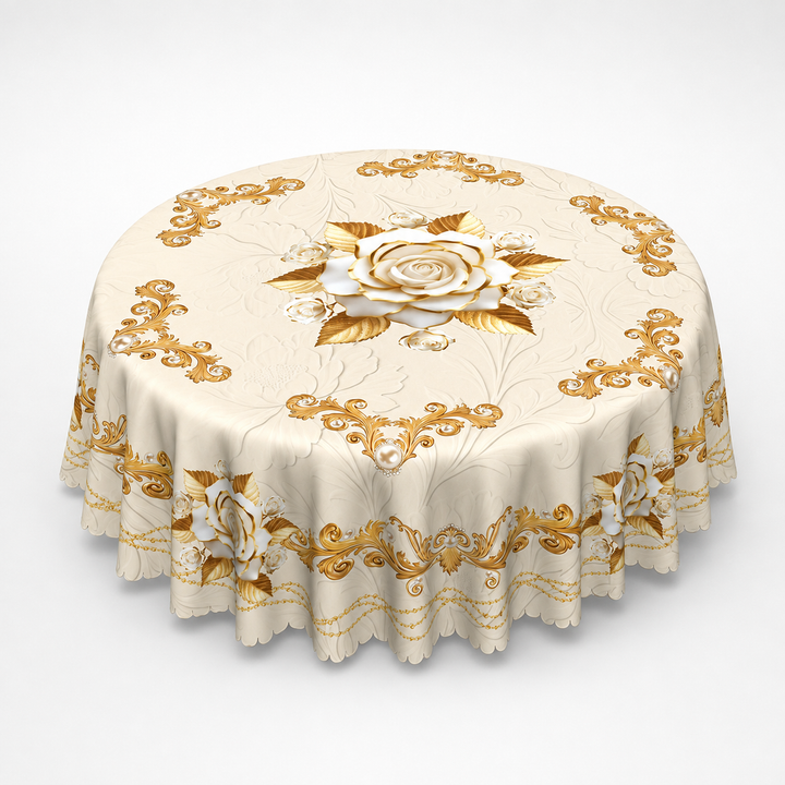 Everlace – Waterproof Rose Gold Tablecloth