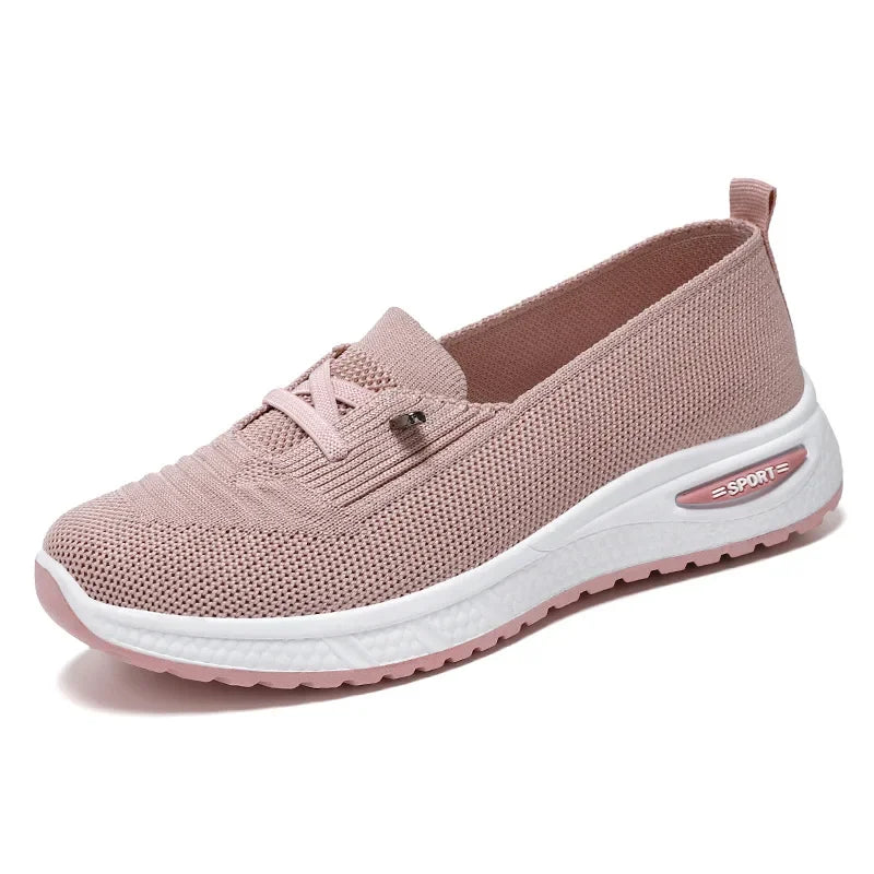Strideflow™ – Lightweight Mesh Slip-On Sneakers