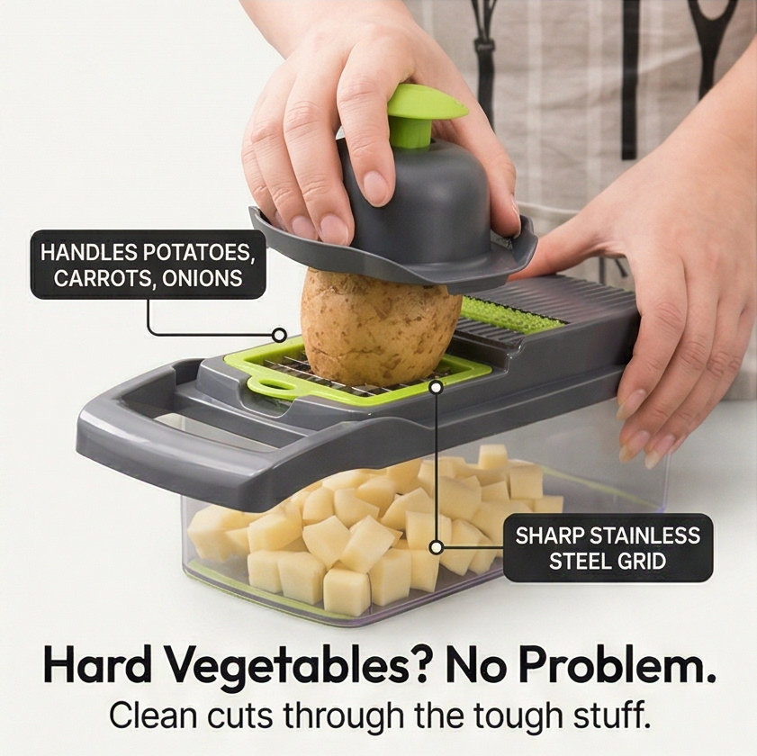 Slicera™ – All in One Veggie Prep Station