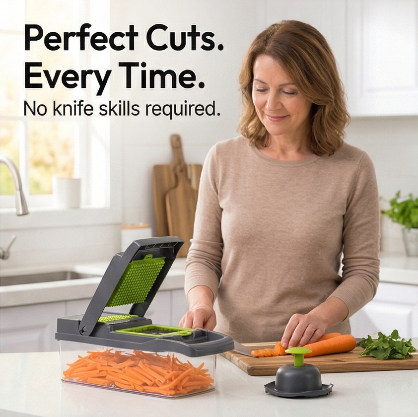 Slicera™ – All in One Veggie Prep Station