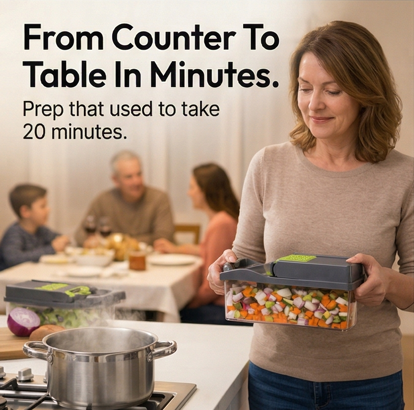 Slicera™ – All in One Veggie Prep Station