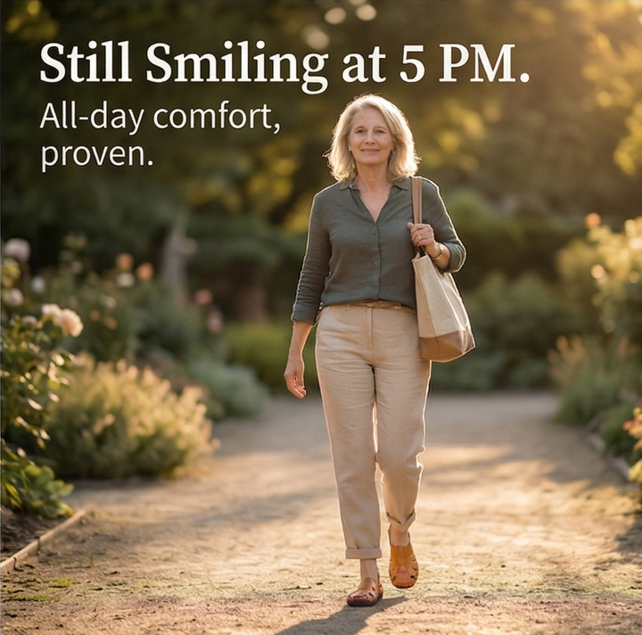 Solara™ – Hand Stitched Leather Comfort Sandals