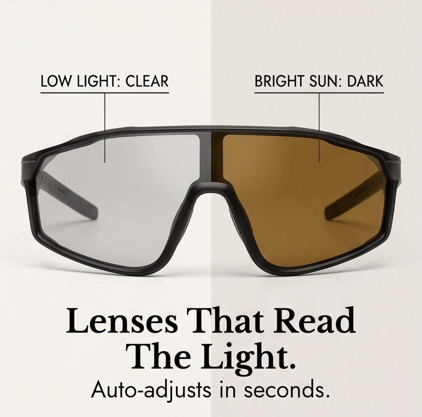 Solshift – Adaptive lens sport glasses