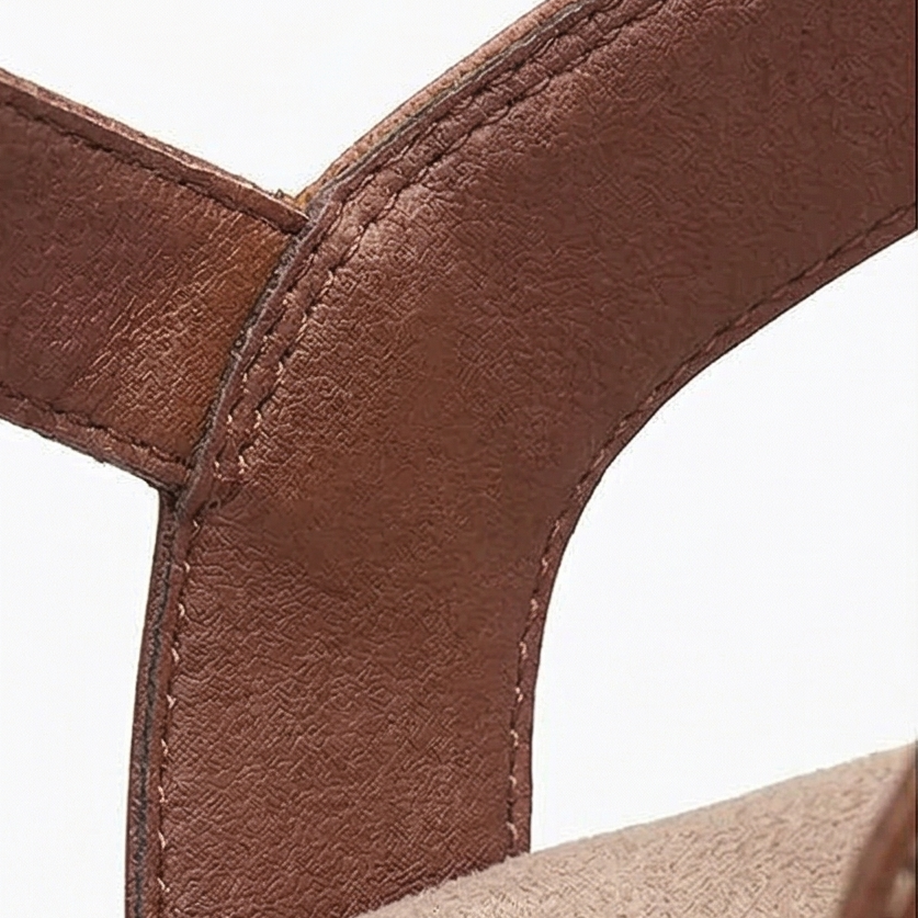 Solvana™ – Woven Leather Arch Support Sandals