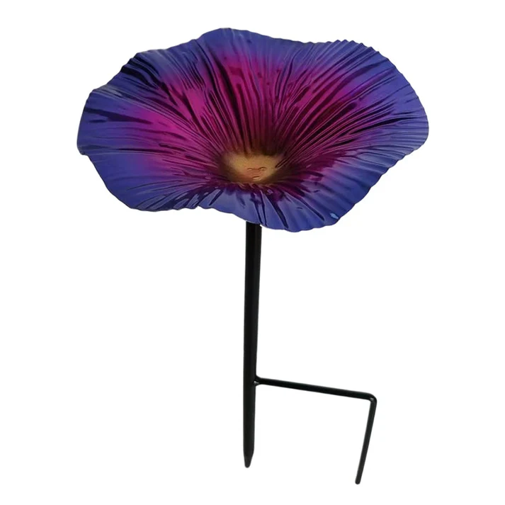 Floressa™ – Hand Painted Flower Bird Feeder Stake