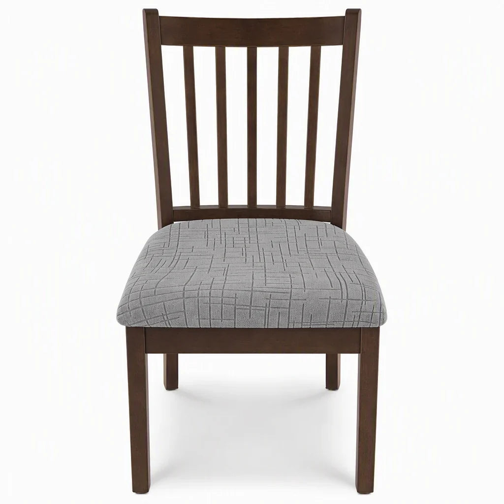 Snugseat – Tieless Stretch Jacquard Dining Chair Cover