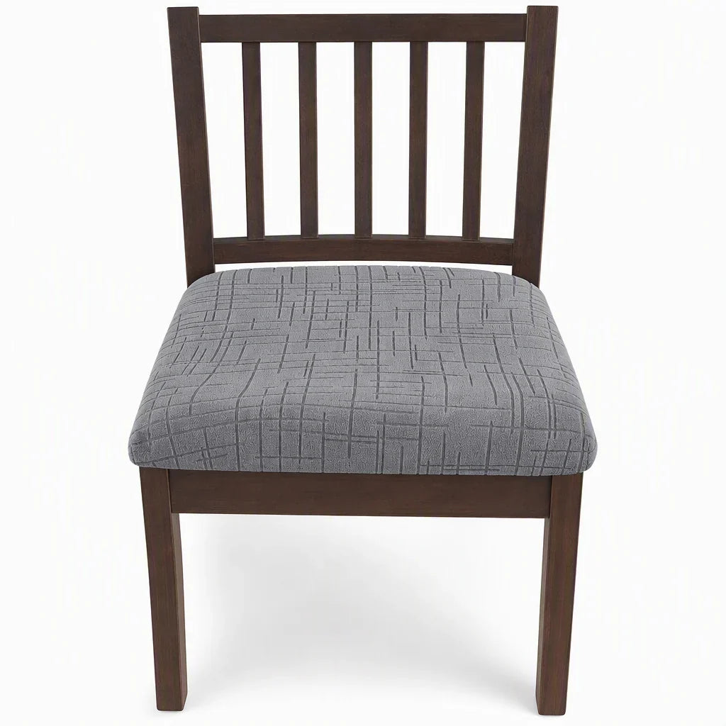 Snugseat – Tieless Stretch Jacquard Dining Chair Cover