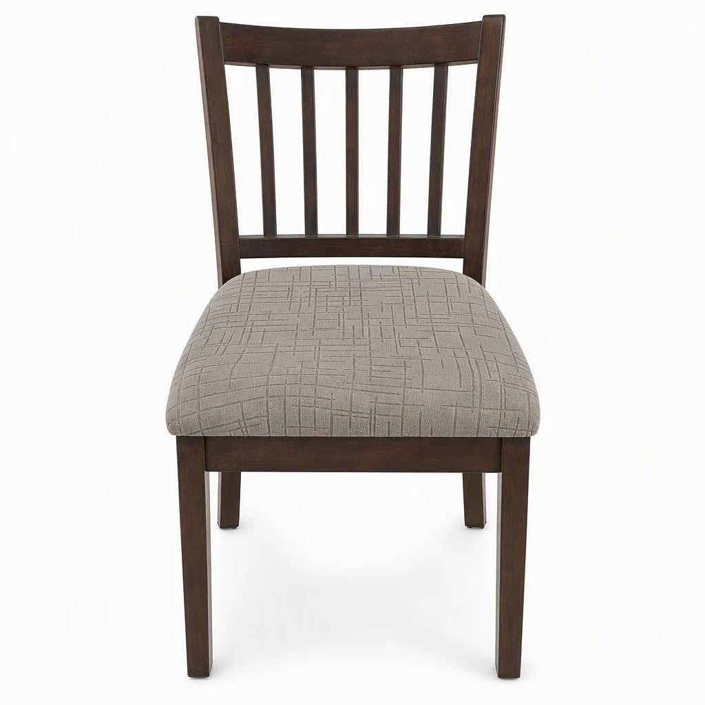 Snugseat – Tieless Stretch Jacquard Dining Chair Cover