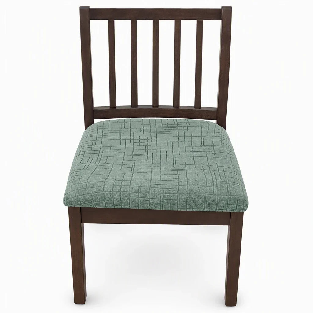 Snugseat – Tieless Stretch Jacquard Dining Chair Cover