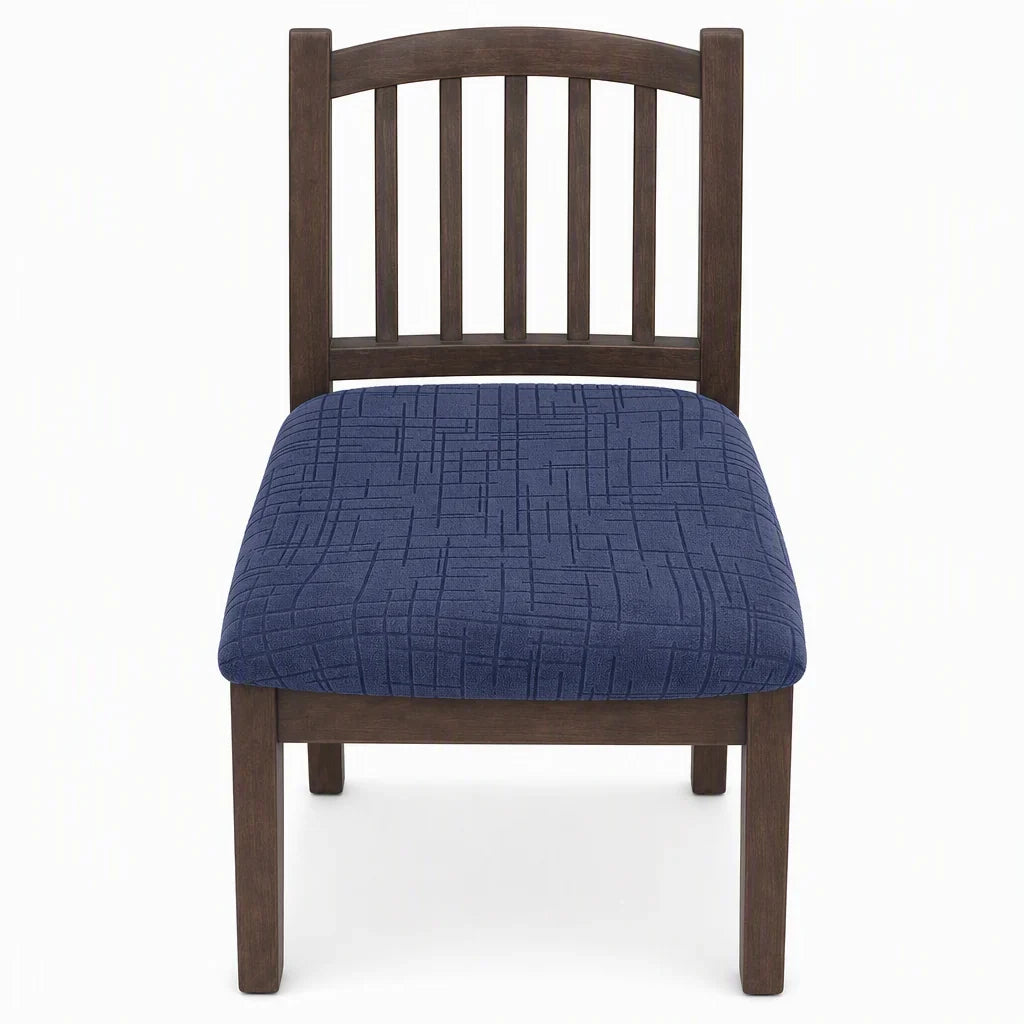 Snugseat – Tieless Stretch Jacquard Dining Chair Cover