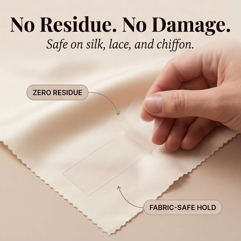 Stayza™ – Invisible Fashion Tape for Necklines and Hems