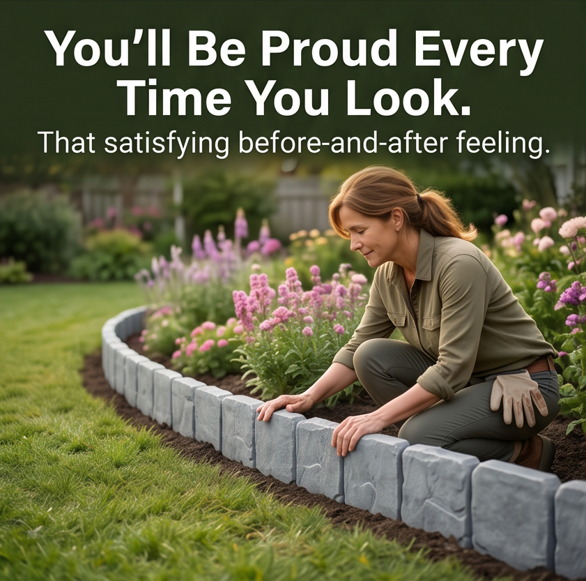 Stoneborder™ Faux Stone Garden Edging