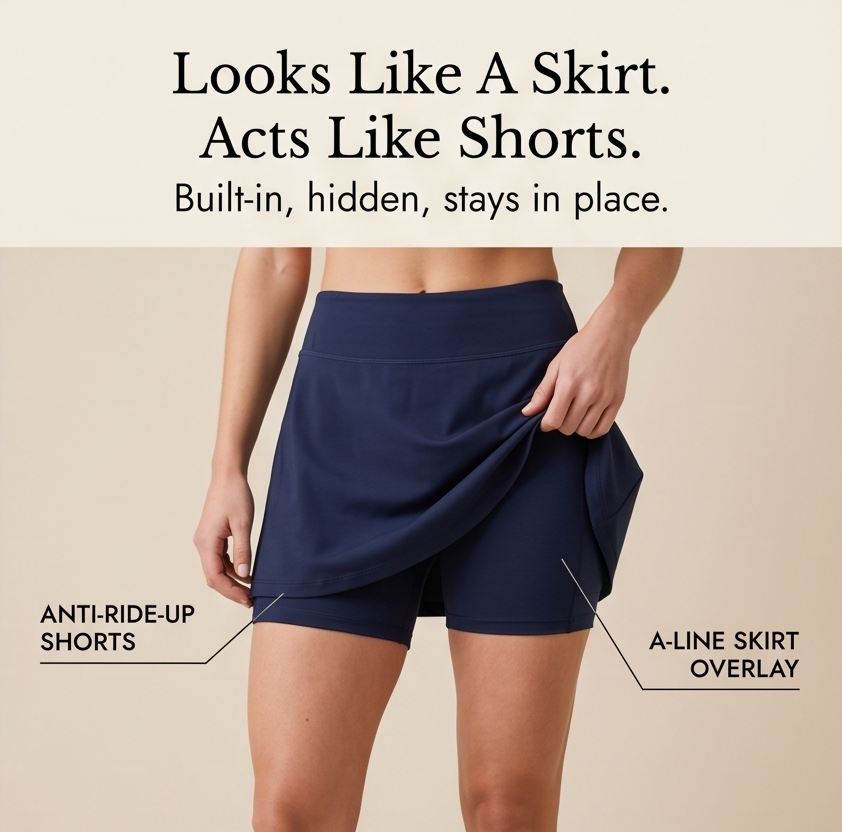 Sunday Edit™ – Matching Set with Built-In Shorts