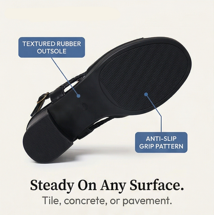 Tessara™ – Breathable Woven Summer Heel Sandals