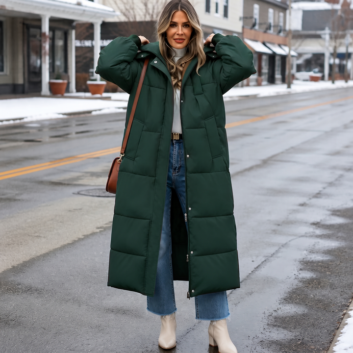 Wearbella – Long Hooded Puffer Coat