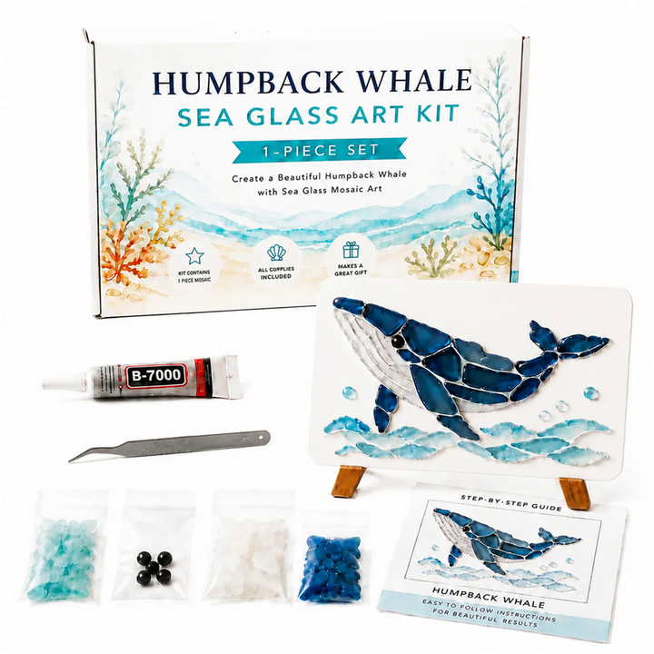 Tideglass – Ocean Sea-Glass Mosaic Kit