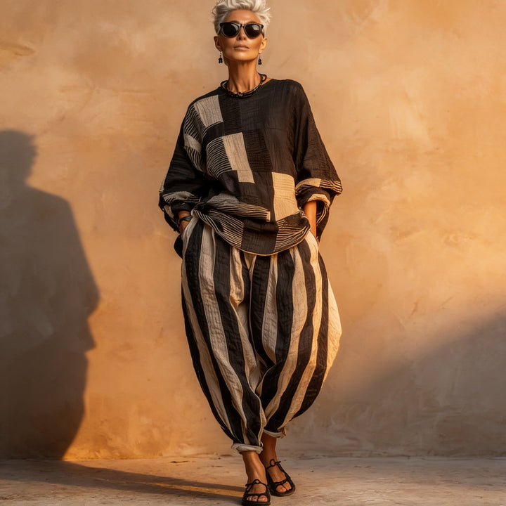 Loungefit – The Oversized Set That Reads Intentional, Not Sloppy