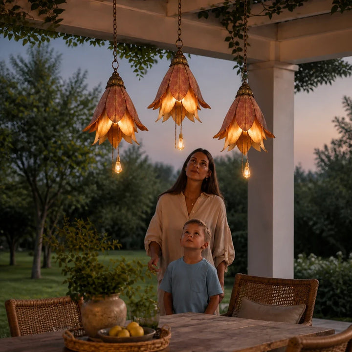 Florabloom – Flower-Shaped Hanging Pendant Lights