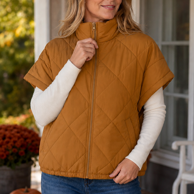 Quilta – Diamond-Quilted Vest