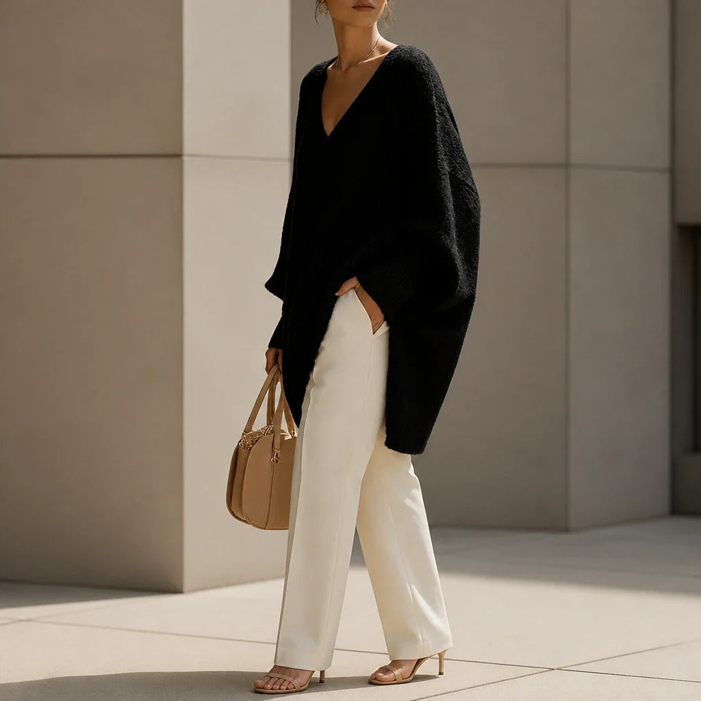 Lunavia – Mid-Length Knit Sweater