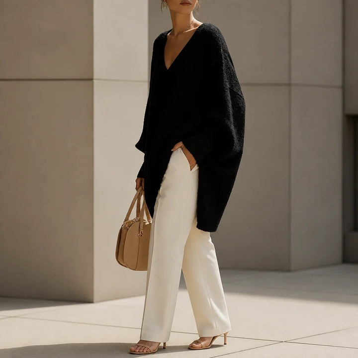 Lunavia – Mid-Length Knit Sweater