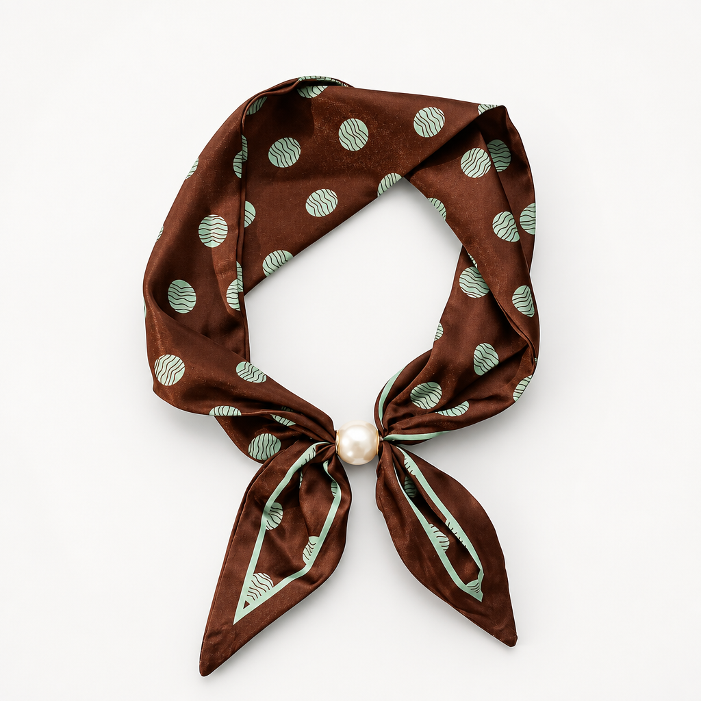 Pearluxe – Faux Pearl Magnetic Scarf Clasp