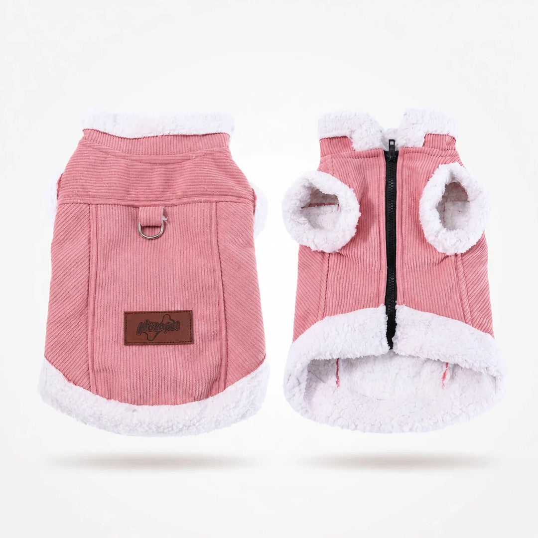 Lambkin – Fleece-Lined Corduroy-Look Dog Vest