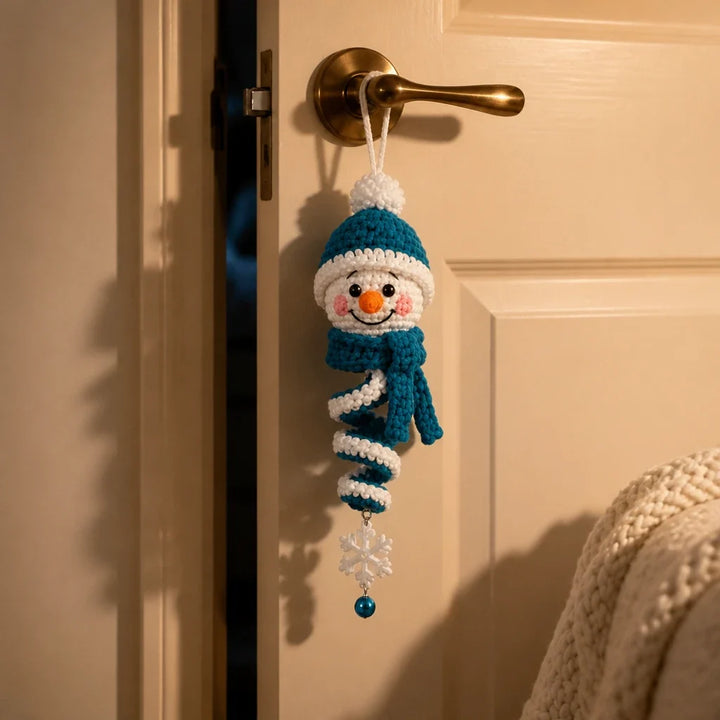 Snowmerry – Crochet Snowman Ornament Kit